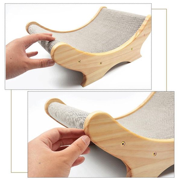 cat corrugated paper bed cat scratch board cat toy sofa wearable easy clean corrugated scratcher grinding claw
cat corrugated paper bed cat scratch board cat toy sofa wearable easy clean corrugated scratcher grinding claw