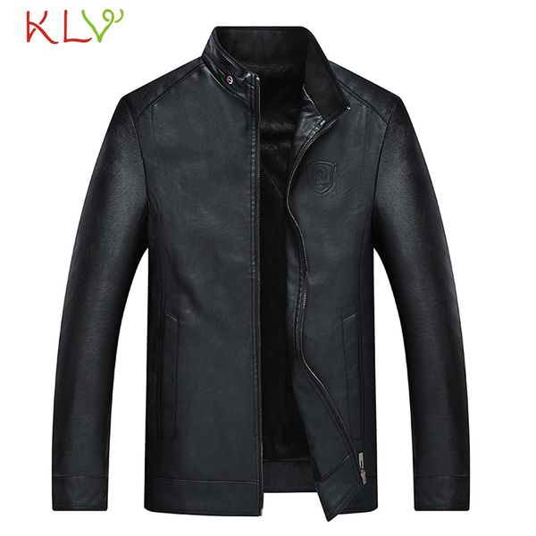 men jacket casual leather fleece motorcycle jackets bomber winter warm thick coat windbreaker jaqueta de couro masculina 19aug, Black;brown
men jacket casual leather fleece motorcycle jackets bomber winter warm thick coat windbreaker jaqueta de couro masculina 19aug, Black;brown