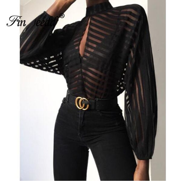 autumn winter new see-through for women hollow out stand neck long sleeve t-shirts striped plus size transparent top, White
autumn winter new see-through for women hollow out stand neck long sleeve t-shirts striped plus size transparent top, White