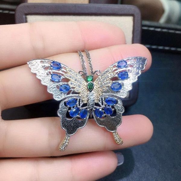 natural blue sapphire pendant s925 silver natural gemstone pendant necklace trendy lucky identity bottle women party jewelry, Blue;slivery
natural blue sapphire pendant s925 silver natural gemstone pendant necklace trendy lucky identity bottle women party jewelry, Blue;slivery