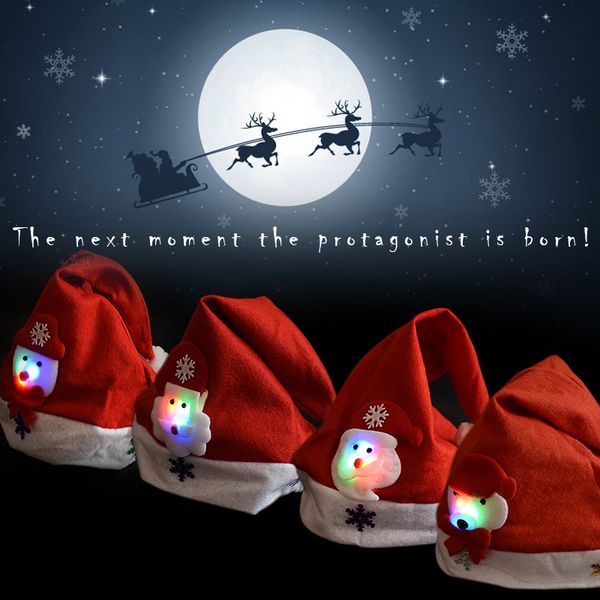 2019 led luminous christmas hat new christmas decorations children hat new year holiday props party supplies, Blue;gray
2019 led luminous christmas hat new christmas decorations children hat new year holiday props party supplies, Blue;gray