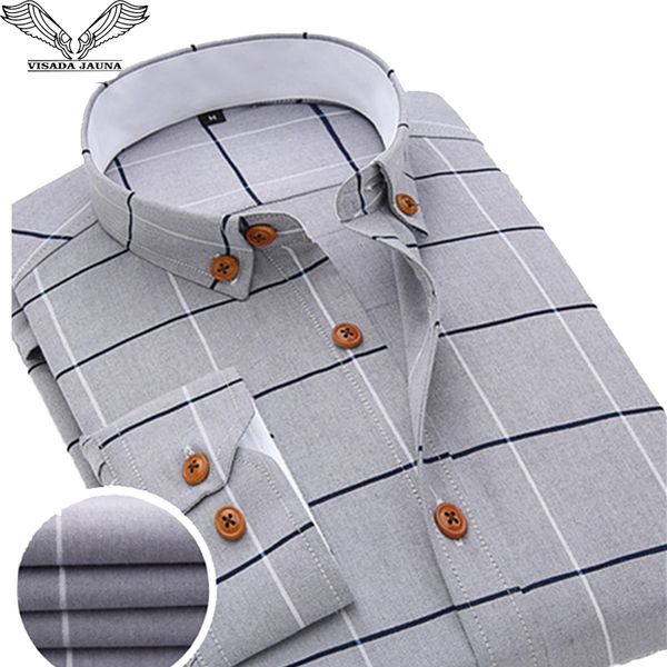 visada jauna 2019 men plaid shirt casual long sleeve formal brand clothing business shirts dress slim fit men camisas masculina, White;black
visada jauna 2019 men plaid shirt casual long sleeve formal brand clothing business shirts dress slim fit men camisas masculina, White;black