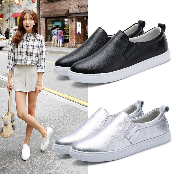 autumn women flats leather loafers ballet flats white sneakers shoes woman slip on black tennis shoes for women 505
autumn women flats leather loafers ballet flats white sneakers shoes woman slip on black tennis shoes for women 505