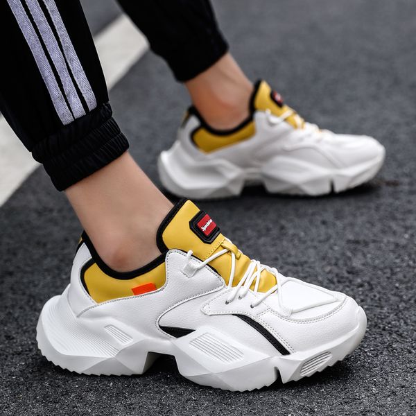 baideng thick-soled mens running shoes white yellow height increasing sneakers outdoors comfortable sport shoes ins trainers
baideng thick-soled mens running shoes white yellow height increasing sneakers outdoors comfortable sport shoes ins trainers