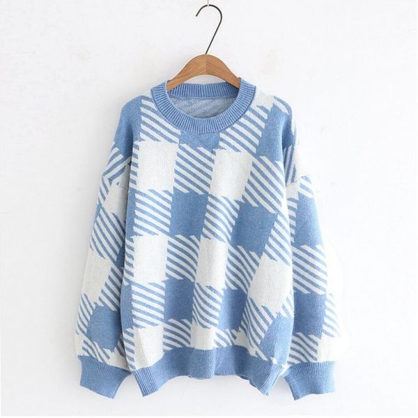 cartoon geometric pattern o-neck pullover casual sweater female s28800 -aq, White;black
cartoon geometric pattern o-neck pullover casual sweater female s28800 -aq, White;black