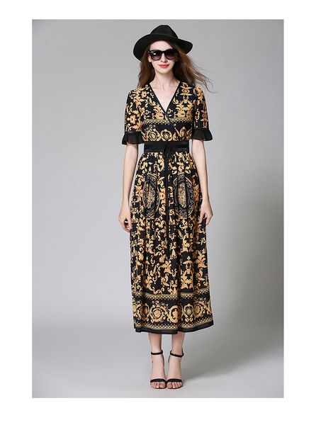 La MaxZ Summer V-Neck Women Dress A-Line Print Dresses Vestidos
La MaxZ Summer V-Neck Women Dress A-Line Print Dresses Vestidos