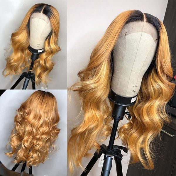 honey blonde human hair wig with baby hair preplucked glueless lace front wig wavy remy hair deep part lace wigs, Black 
honey blonde human hair wig with baby hair preplucked glueless lace front wig wavy remy hair deep part lace wigs, Black