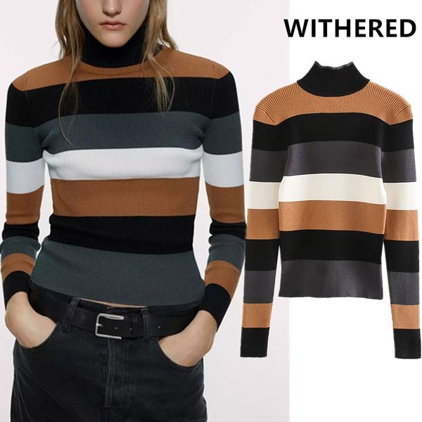 withered 2019 winter sweaters women pull femme england style sheath simple colorful striped basic sweaters women pullovers, White;black
withered 2019 winter sweaters women pull femme england style sheath simple colorful striped basic sweaters women pullovers, White;black