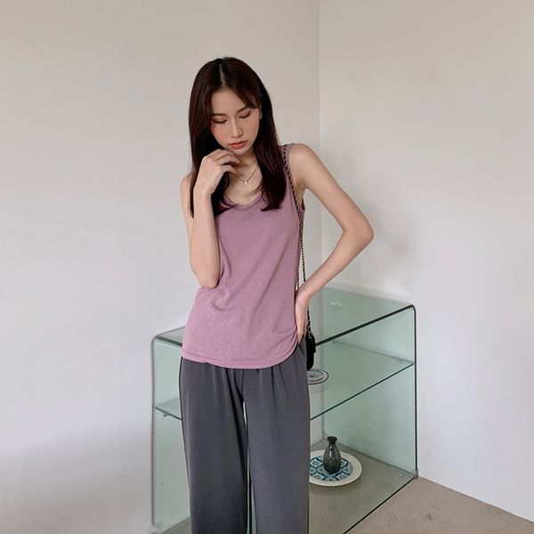 werynica 2020 women's summer cotton casual solid female t-shirt v-neck sleeveless korean style elastic tee for women, White
werynica 2020 women's summer cotton casual solid female t-shirt v-neck sleeveless korean style elastic tee for women, White