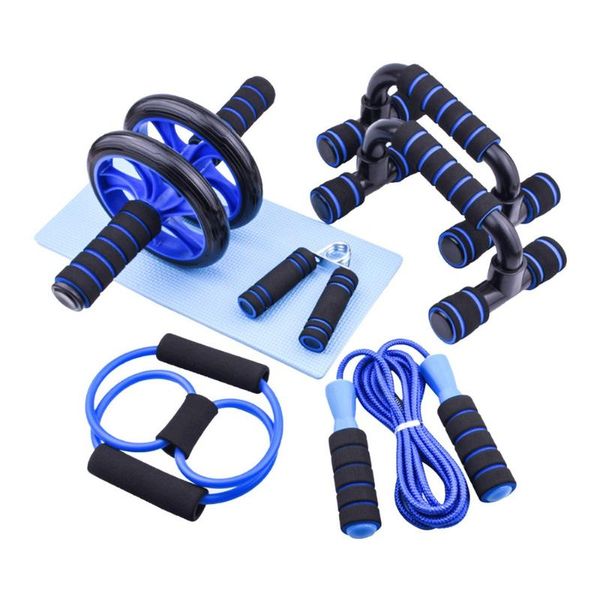 muscle exercise equipment abdominal wheel roller rope skipping 7pcs/set core training set knee pad gym home workout accessories
muscle exercise equipment abdominal wheel roller rope skipping 7pcs/set core training set knee pad gym home workout accessories