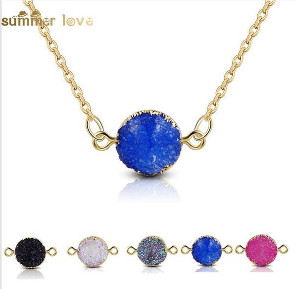 designer resin stone druzy necklaces geometry stone bling pendant necklace gold plated necklace with resin pendant 5 color for women gift, Silver
designer resin stone druzy necklaces geometry stone bling pendant necklace gold plated necklace with resin pendant 5 color for women gift, Silver