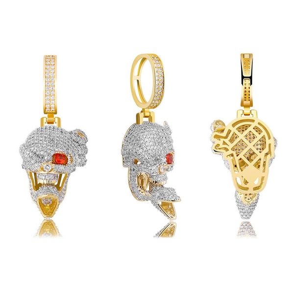 hip hop punk style pendant necklace iced out full zirconlittle man peter jackson's king kong mens charm necklace, Silver
hip hop punk style pendant necklace iced out full zirconlittle man peter jackson's king kong mens charm necklace, Silver
