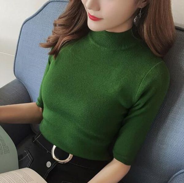 carol diaries 2018 women's cashmere turtleneck short sleeve knitted pullover tee base sweater women jumper turtleneck, White;black
carol diaries 2018 women's cashmere turtleneck short sleeve knitted pullover tee base sweater women jumper turtleneck, White;black