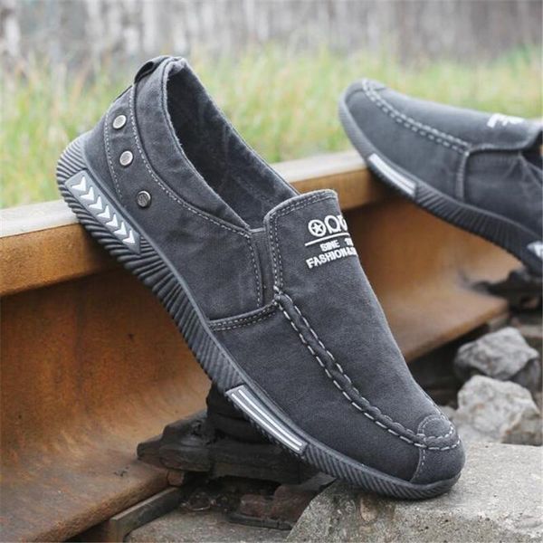 with box 2020 men shoes denim lace-up men casual shoes new 2018 plimsolls breathable male footwear spring, Black 
with box 2020 men shoes denim lace-up men casual shoes new 2018 plimsolls breathable male footwear spring, Black