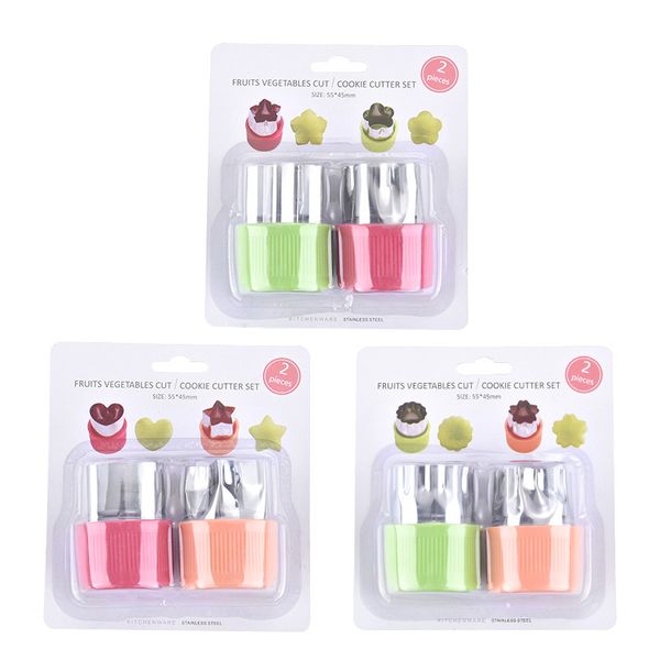 2-piece set stainless steel melon and vegetable model biscuit cutting mould vegetable baby supplementary food cut flower slice
2-piece set stainless steel melon and vegetable model biscuit cutting mould vegetable baby supplementary food cut flower slice