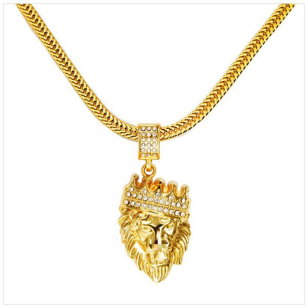 mens hip hop jewelry iced out 18k gold plated fashion lion head pendant men necklace gold filled for gift/present, Silver
mens hip hop jewelry iced out 18k gold plated fashion lion head pendant men necklace gold filled for gift/present, Silver