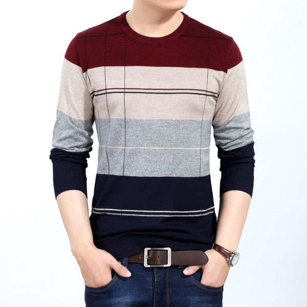 new fashion o-neck pullover sweater men brand clothing 2019 autumn winter cashmere wool sweater men casual striped pull m010, White;black
new fashion o-neck pullover sweater men brand clothing 2019 autumn winter cashmere wool sweater men casual striped pull m010, White;black