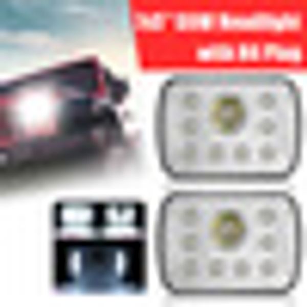 7x5 inch/19x13x8cm 55w led headlight 6000k hi/lo sealed beam w/drl headlamp w/h4 plug for wrangler for white
7x5 inch/19x13x8cm 55w led headlight 6000k hi/lo sealed beam w/drl headlamp w/h4 plug for wrangler for white