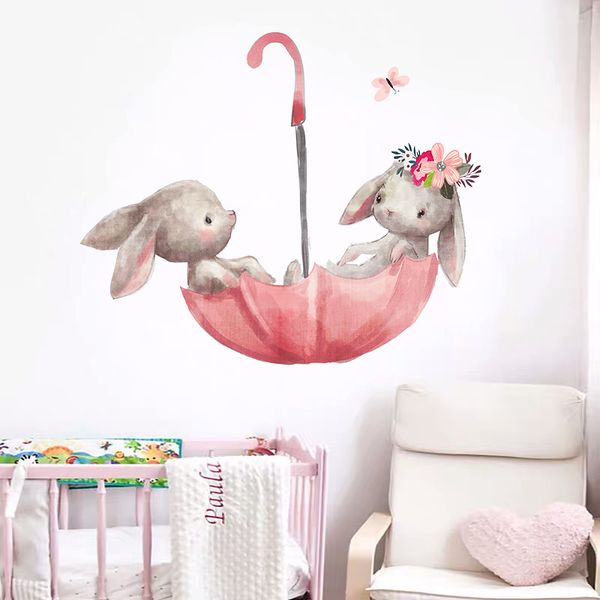 cute grey bunny rabbit wall stickers room cat nursery wall decals pink flower for girl room home decoration
cute grey bunny rabbit wall stickers room cat nursery wall decals pink flower for girl room home decoration