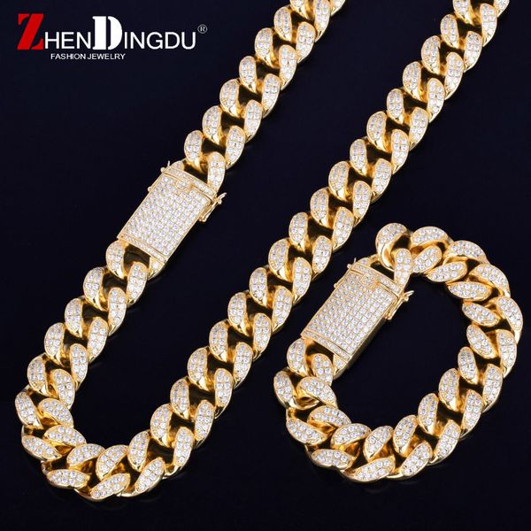 heavy cubic zirconia miami cuban chain with bracelet necklace set gold silver 20mm big choker men's hip hop jewelry 16" 18
heavy cubic zirconia miami cuban chain with bracelet necklace set gold silver 20mm big choker men's hip hop jewelry 16" 18