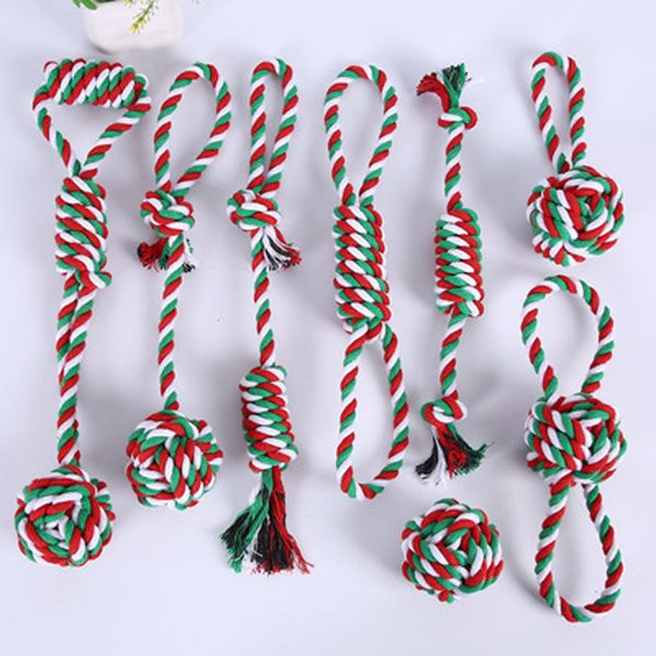 pet dog knot rope chew toy durable puppy interactive teething toys pets dogs ball shaped cotton braided toy 8pcs/set
pet dog knot rope chew toy durable puppy interactive teething toys pets dogs ball shaped cotton braided toy 8pcs/set