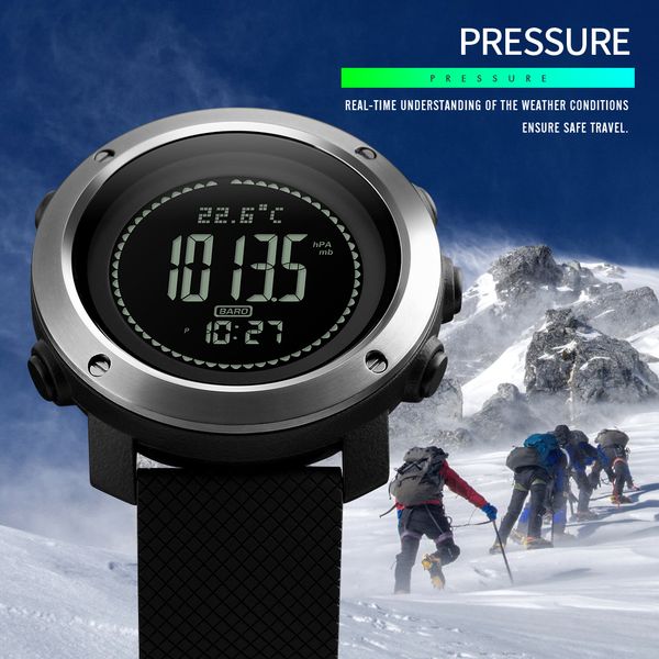 skmei compass watches sports fashion pedometer thermometer altimeter barometer calorie digital watch wrist men, Slivery;brown
skmei compass watches sports fashion pedometer thermometer altimeter barometer calorie digital watch wrist men, Slivery;brown