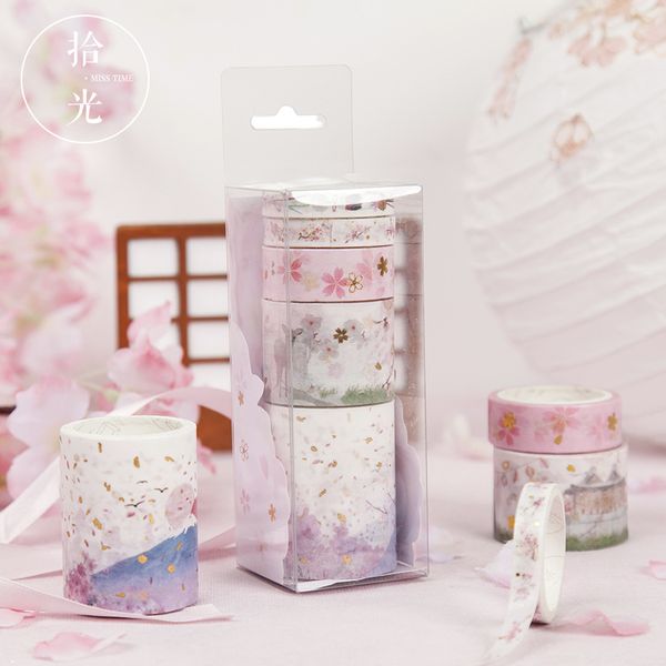 1 set diy japanese paper decorative adhesive tape cartoon march cherry series washi tape/masking tape stickers 2016
1 set diy japanese paper decorative adhesive tape cartoon march cherry series washi tape/masking tape stickers 2016