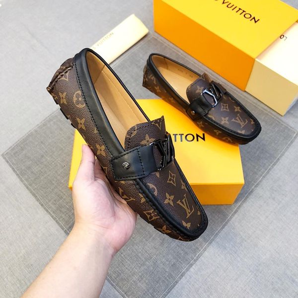 new style luxury men's formal business shoes fashion design brand classic retro pattern soft outsole casual office kytr, Black
new style luxury men's formal business shoes fashion design brand classic retro pattern soft outsole casual office kytr, Black