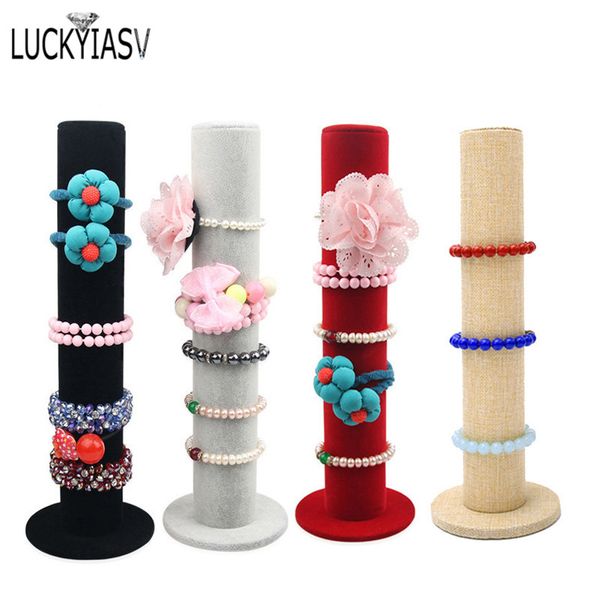 bracelet hair accessory storage rack vertical jewelry bracelet bangle display organizer holder bar stand, Pink;blue
bracelet hair accessory storage rack vertical jewelry bracelet bangle display organizer holder bar stand, Pink;blue