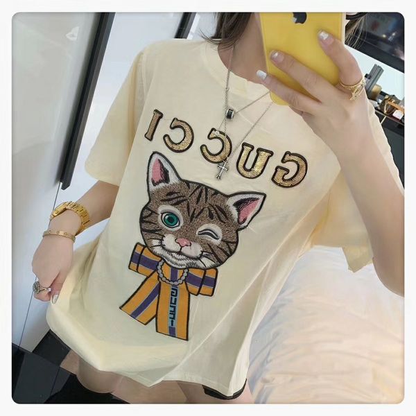 2020 arrive designered women mens t-shirt fashion casual spring summer tees luxury girl t-shirt g b105873d, White
2020 arrive designered women mens t-shirt fashion casual spring summer tees luxury girl t-shirt g b105873d, White