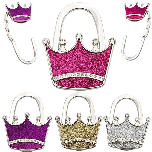 wholesale- textured metal crown shape handbag bag purse hanger table hook shimmery hogard
wholesale- textured metal crown shape handbag bag purse hanger table hook shimmery hogard