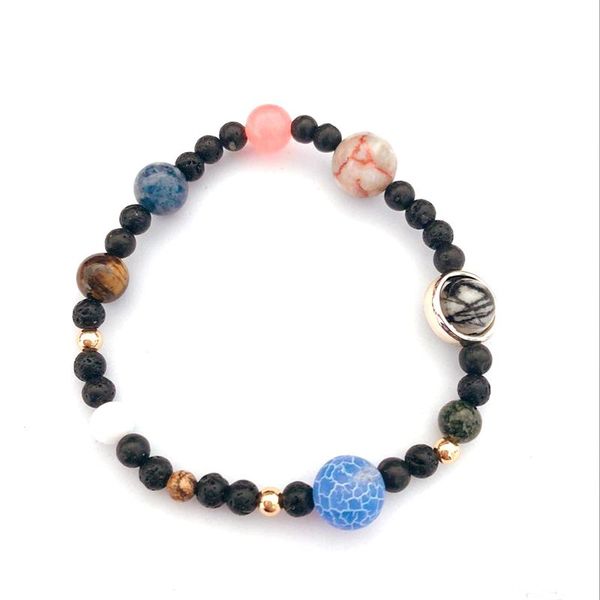 solar system 9 planets universe stars women office style natural stones beaded stretch strand bracelets saturn earth moon, Golden;silver
solar system 9 planets universe stars women office style natural stones beaded stretch strand bracelets saturn earth moon, Golden;silver