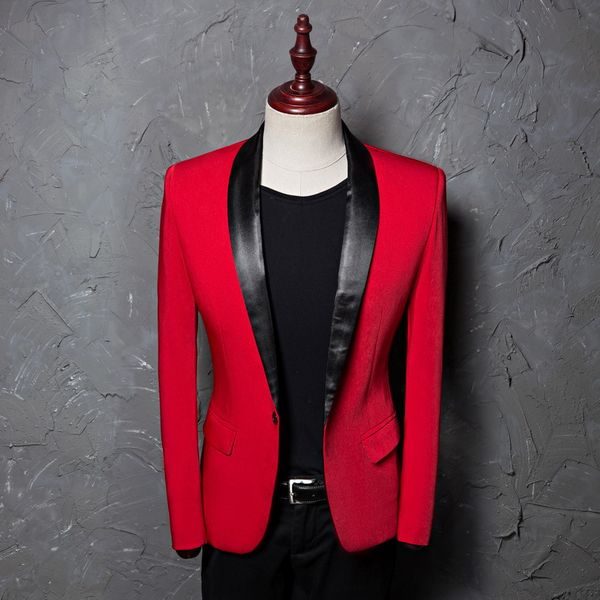 men's suits & blazers mens red blazer single breasted suit jacket 2021 spring autumn outwear coat wedding business for men us size, White;black
men's suits & blazers mens red blazer single breasted suit jacket 2021 spring autumn outwear coat wedding business for men us size, White;black