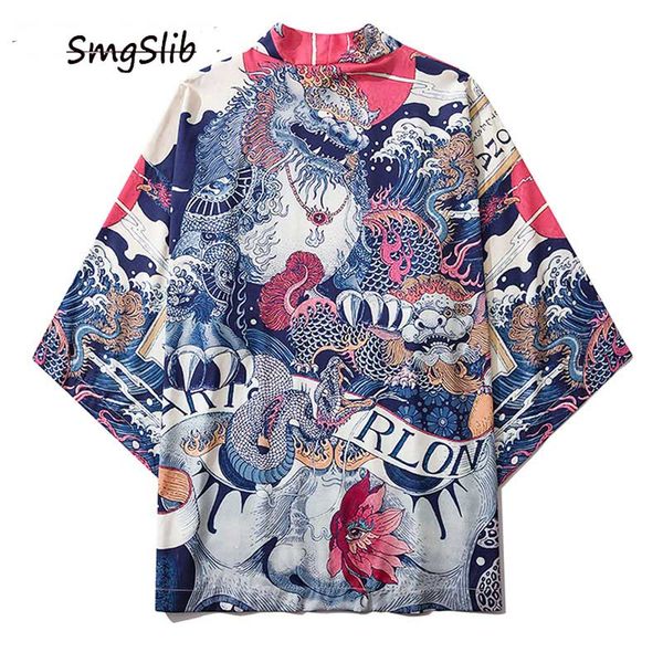 2020 chinese lion dragon print japanese kimono cardigan jacket coats streetwear harajuku hip hop casual loose jackets, Black;brown
2020 chinese lion dragon print japanese kimono cardigan jacket coats streetwear harajuku hip hop casual loose jackets, Black;brown