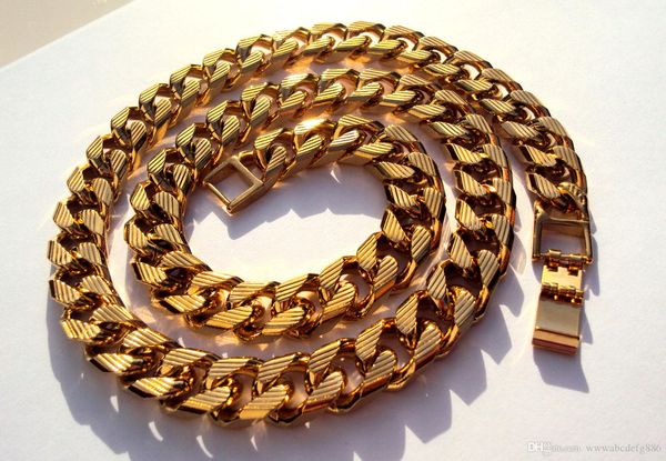 cuban curb chain 22k 23k 24k thai baht gold gp necklace 24" heavy 198 grams jewelry 4mm thick tall n16, Silver
cuban curb chain 22k 23k 24k thai baht gold gp necklace 24" heavy 198 grams jewelry 4mm thick tall n16, Silver