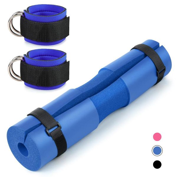 barbell squat neck cushion foam shoulder pad with ankle strap gym fitness weight lifting exercise barbell squat pad ankle strap
barbell squat neck cushion foam shoulder pad with ankle strap gym fitness weight lifting exercise barbell squat pad ankle strap