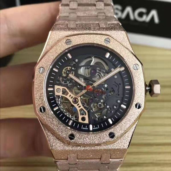 fashionable stainless steel automatic machine 41mm double transparent hollowed-out sapphire mirror folding buckle waterproof watch, Slivery;brown
fashionable stainless steel automatic machine 41mm double transparent hollowed-out sapphire mirror folding buckle waterproof watch, Slivery;brown
