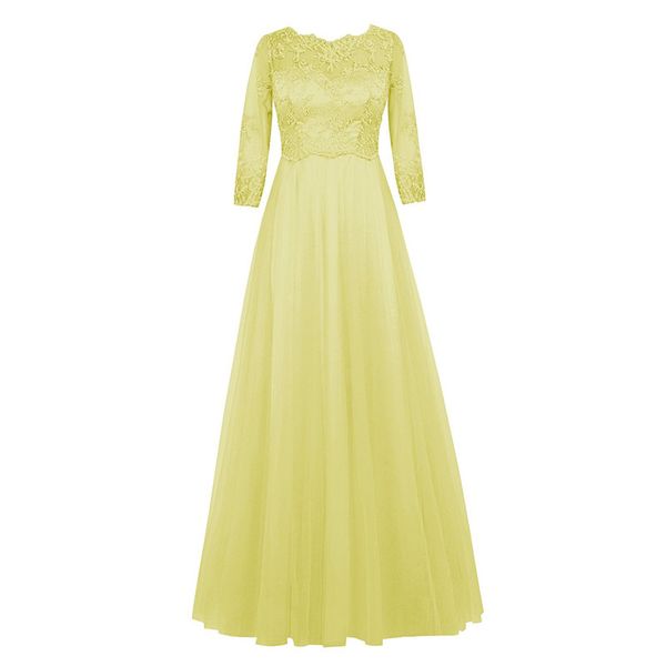 vestido de festa round neck long sleeve vintage lace appliques yellow purple silver bridesmaid dresses women formal party gowns, White;black
vestido de festa round neck long sleeve vintage lace appliques yellow purple silver bridesmaid dresses women formal party gowns, White;black