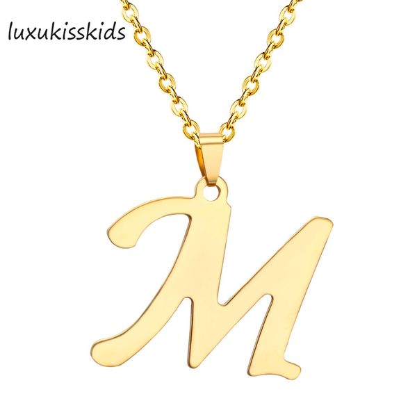 luxukisskids initial alphabet necklaces pendants gold color stainless steel choker initial necklace women jewelry, Silver
luxukisskids initial alphabet necklaces pendants gold color stainless steel choker initial necklace women jewelry, Silver