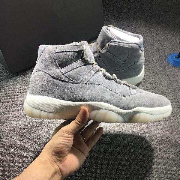 with box 11 prm suede grey men basketball shoes 11s sports sneakers wholesale trainers real carbon fiber size 8-13
with box 11 prm suede grey men basketball shoes 11s sports sneakers wholesale trainers real carbon fiber size 8-13