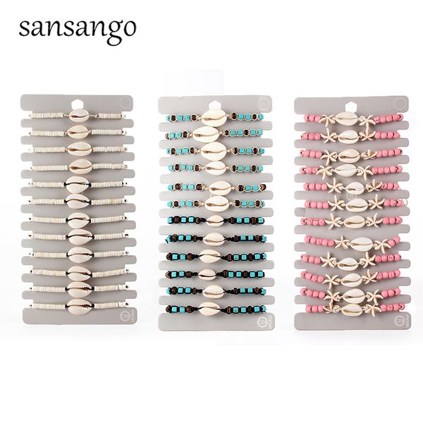 12pcs/sets bracelets&bangles for women child shell adjustable charms chain anklets boho jewelry, Golden;silver
12pcs/sets bracelets&bangles for women child shell adjustable charms chain anklets boho jewelry, Golden;silver