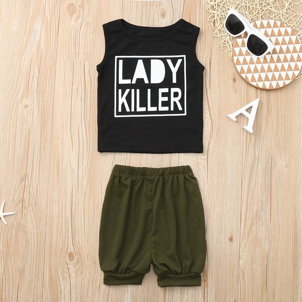 2019 designer sets for baby boys kids infant sets letter printed vest tops+shorts pants outfits sport outside set niños ropa, White
2019 designer sets for baby boys kids infant sets letter printed vest tops+shorts pants outfits sport outside set niños ropa, White