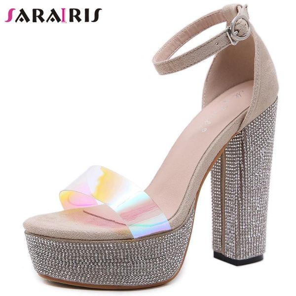 sarairis fashion high heels party sandals women summer decorating sandals ladies new ins crystal platform shoes, Black
sarairis fashion high heels party sandals women summer decorating sandals ladies new ins crystal platform shoes, Black