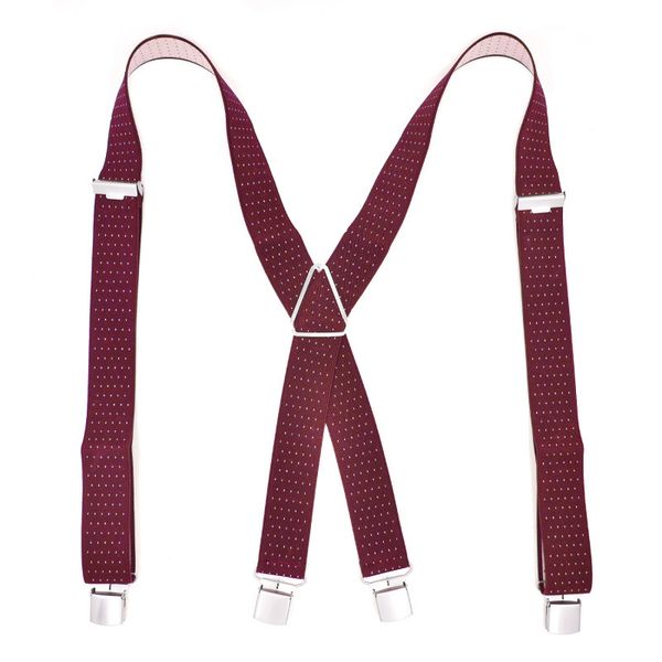brand 4 clip men's strap x-type iron triangle strong clip strap elastic adjustable fashion suspender belt, Black;white
brand 4 clip men's strap x-type iron triangle strong clip strap elastic adjustable fashion suspender belt, Black;white