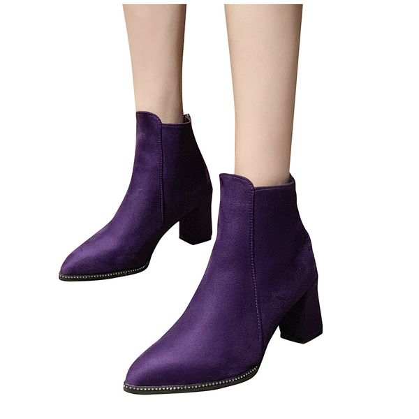 sagace 2019 women boots flock ankle boots spring autumn women ladies party western stretch fabric plus size 1122, Black
sagace 2019 women boots flock ankle boots spring autumn women ladies party western stretch fabric plus size 1122, Black