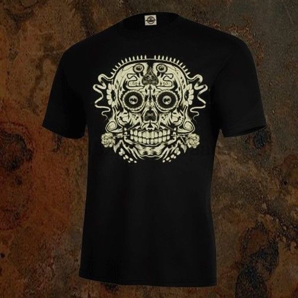 fashion men t shirt brand new day of the dead ace of spades shirt mens fitted womens sizes skull summer tee, White;black
fashion men t shirt brand new day of the dead ace of spades shirt mens fitted womens sizes skull summer tee, White;black