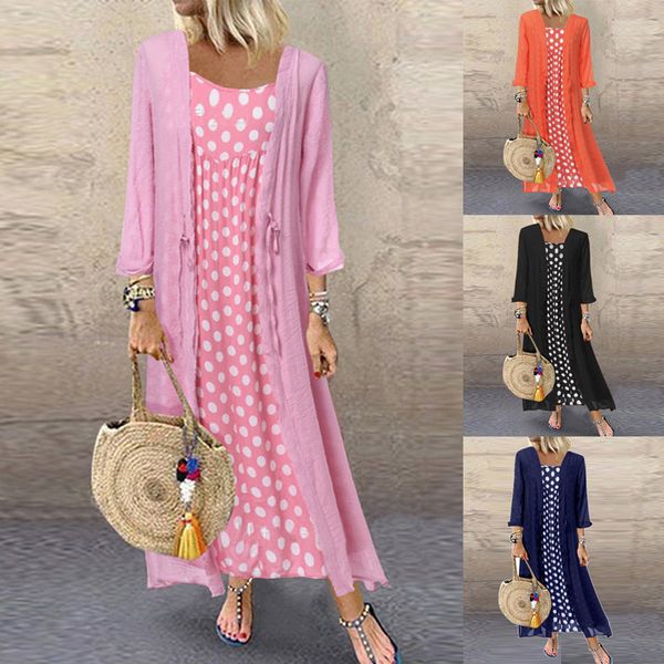 kimono cardigan autumn sleeve polk summer dress women long dresses vintage maxi dress plus size dress women girls vestidos, Black;gray
kimono cardigan autumn sleeve polk summer dress women long dresses vintage maxi dress plus size dress women girls vestidos, Black;gray