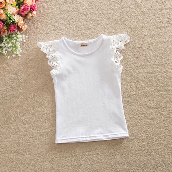 2018 summer toddlers baby girls lace sleeve cotton t-shirt bluse vest 0-4years, Blue
2018 summer toddlers baby girls lace sleeve cotton t-shirt bluse vest 0-4years, Blue