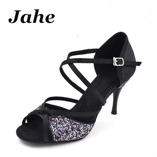 women latin dance shoes soft sole black/silver tango/salsa dance shoes for ladies heels comfortable ballroom dancing
women latin dance shoes soft sole black/silver tango/salsa dance shoes for ladies heels comfortable ballroom dancing