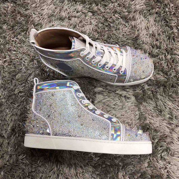luxurious rhinestone & pik pik spikes sonnylo high-men strass red bottom sneaker shoes spotlight dress party wedding eu35-47, Black
luxurious rhinestone & pik pik spikes sonnylo high-men strass red bottom sneaker shoes spotlight dress party wedding eu35-47, Black